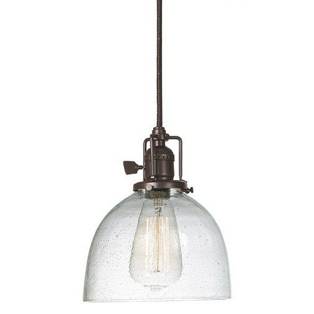 JVI Designs-1200-08 S5-CB-Union Square - One Light 8 Inch Pendant   Union Square - One Light 8 Inch Pendant